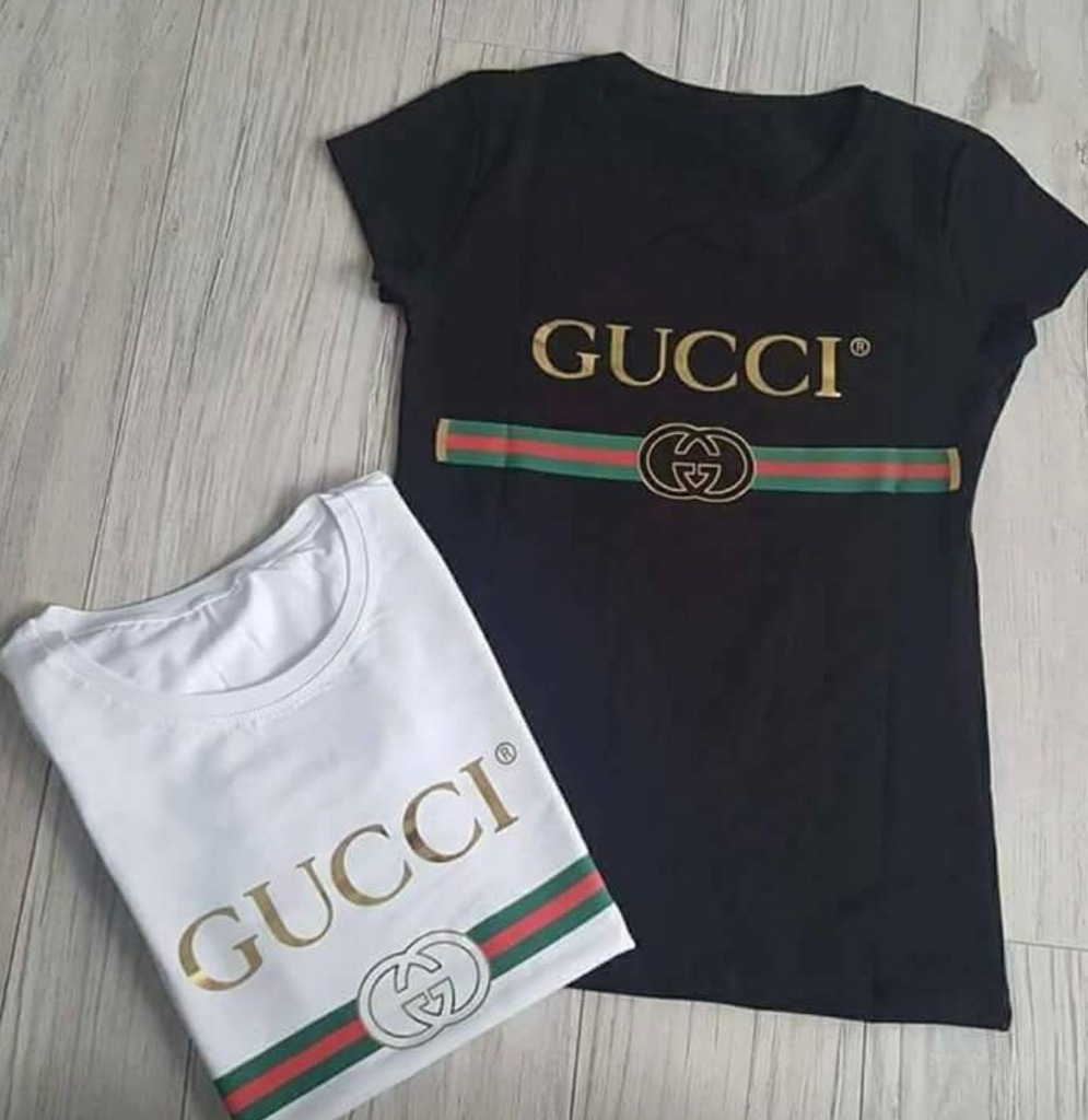 Tshirt koszulka bluzka Gucci czarna S 2018 7260600983 oficjalne archiwum Allegro