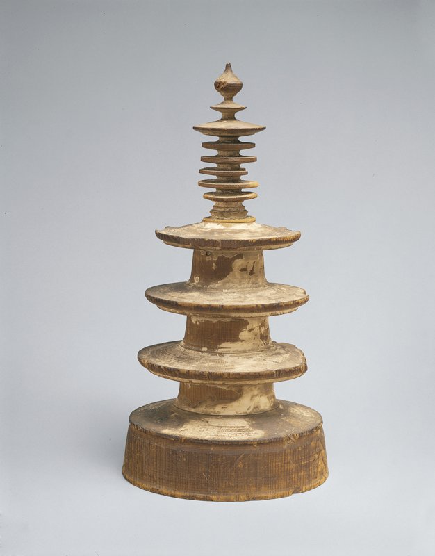 Pagoda with Darani sutra, from a set of "One Million Pagodas", Unknown