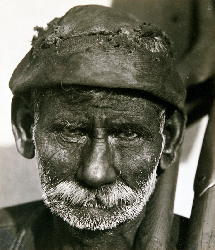 Coal Dock Worker, Havana , Cuba, Walker Evans Mia