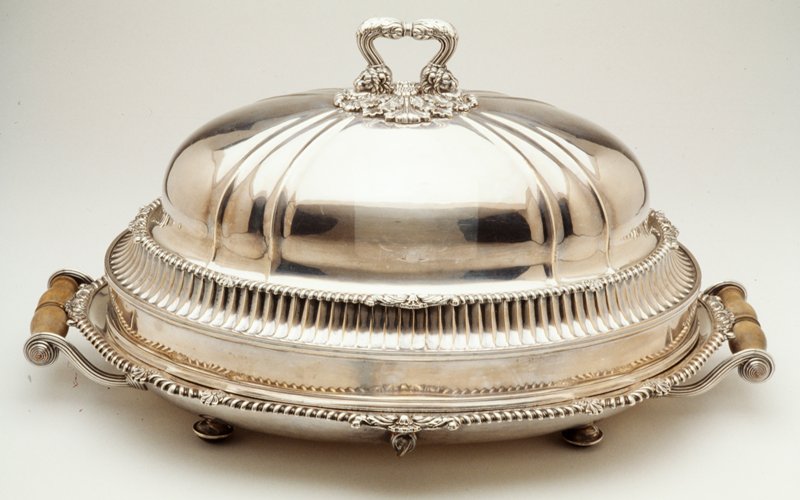 Roast Beef Tray with Hot Water Base, J. Watson and Company; Sheffield Mia