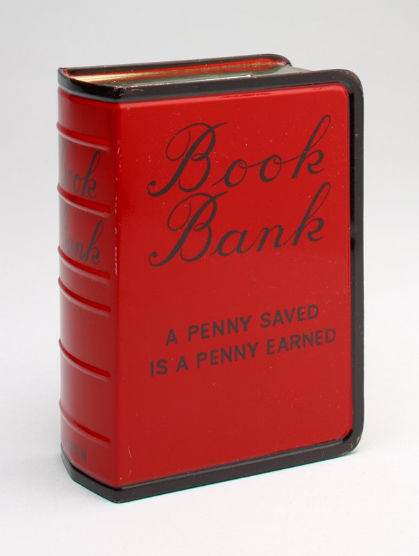 "Book Bank" still bank, Japan Mia