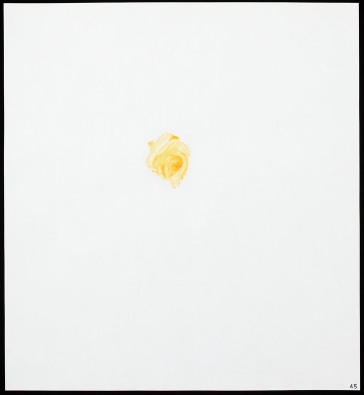Egg Yolk, from Stains, Edward Ruscha Mia