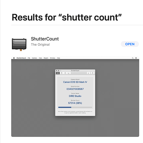 Any free shutter count on R Canon EOS R Talk Forum Digital