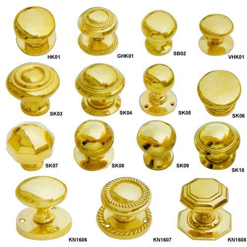 Brass Door Knobs at best price in Aligarh by Sadani Overseas ID