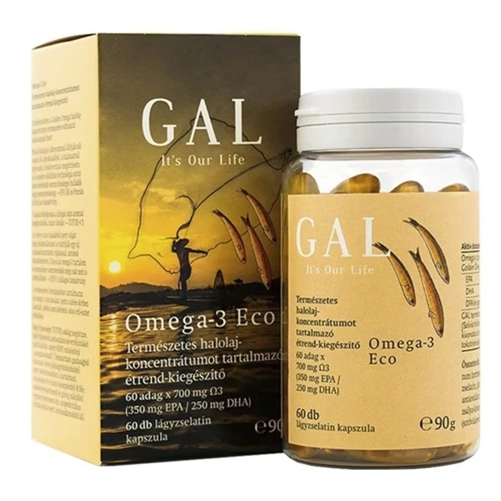 GAL OMEGA3 ECO HALOLAJ KAPSZULA 60DB pcx.hu
