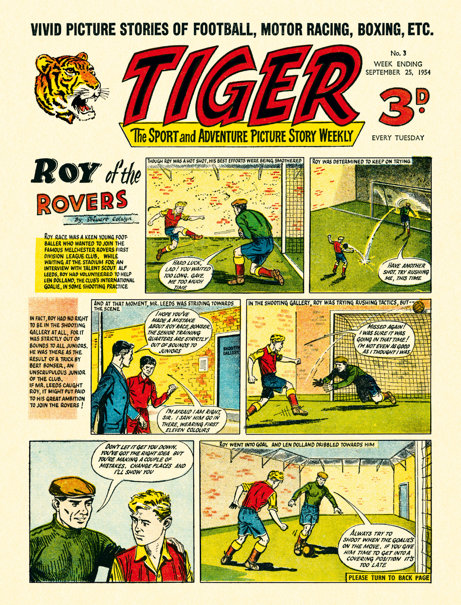 OUT NOW Roy of the Rovers The Best of the 1950s Treasury of