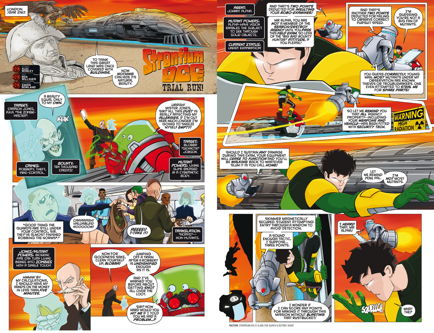 Peek inside 2000 AD's Free Comic Book Day allages issue!