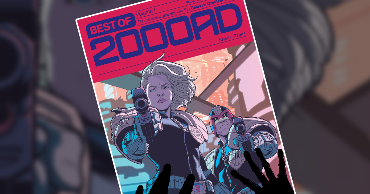Bestselling Best of 2000 AD reprint arrives at distributors