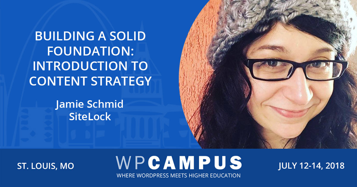 Building a solid foundation Introduction to content strategy