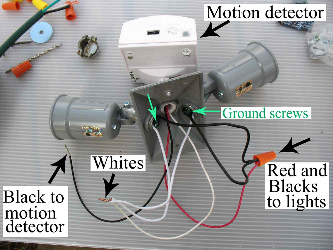 Motion Sensor Light Switch Wiring Diagram Wiring Schemas