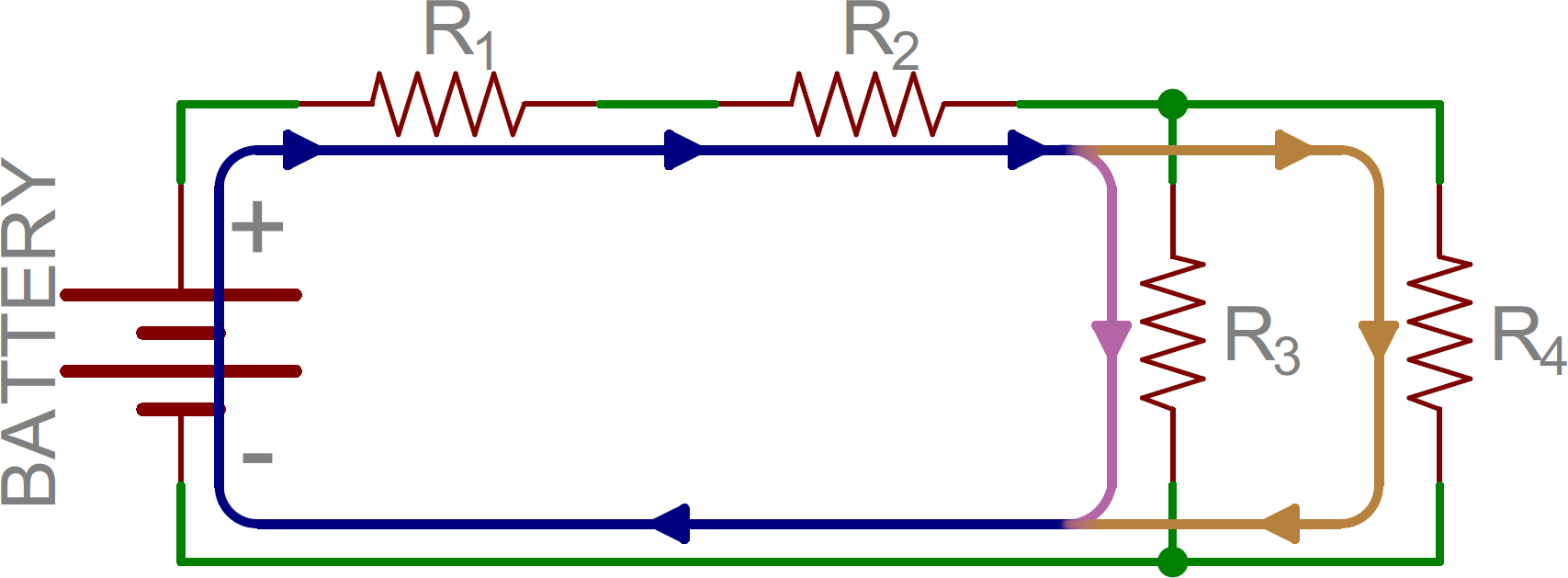 Series And Parallel Circuits Learn.sparkfun Parallel Wiring Diagram Cadician's Blog