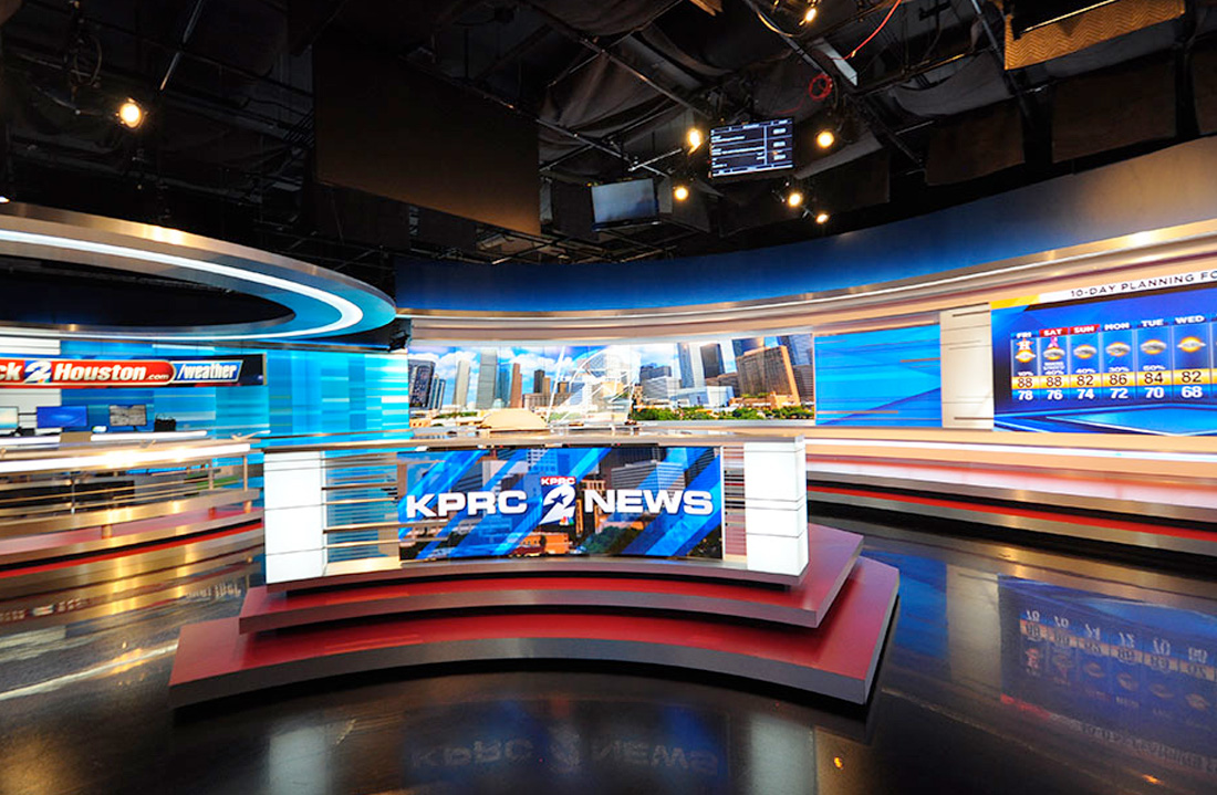KPRC Channel 2 News Studio 2020 Exhibits