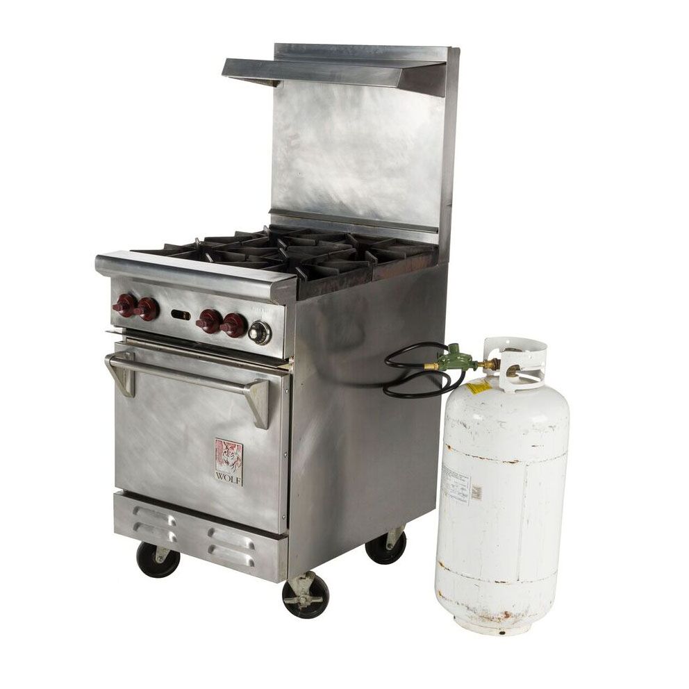 4 BURNER WITH OVEN PROPANE 204 Events