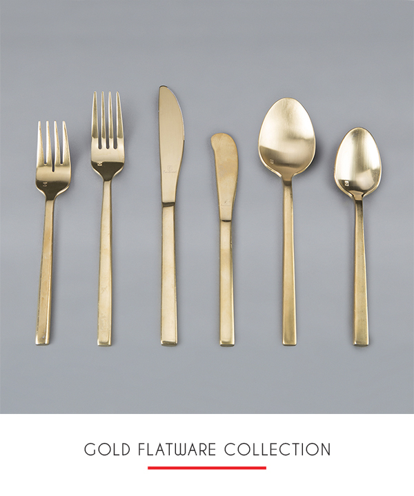 GOLD FLATWARE COLLECTION 204 Events