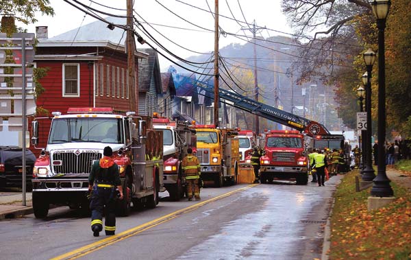 Johnstown provides mutual aid in Fonda Fire Department