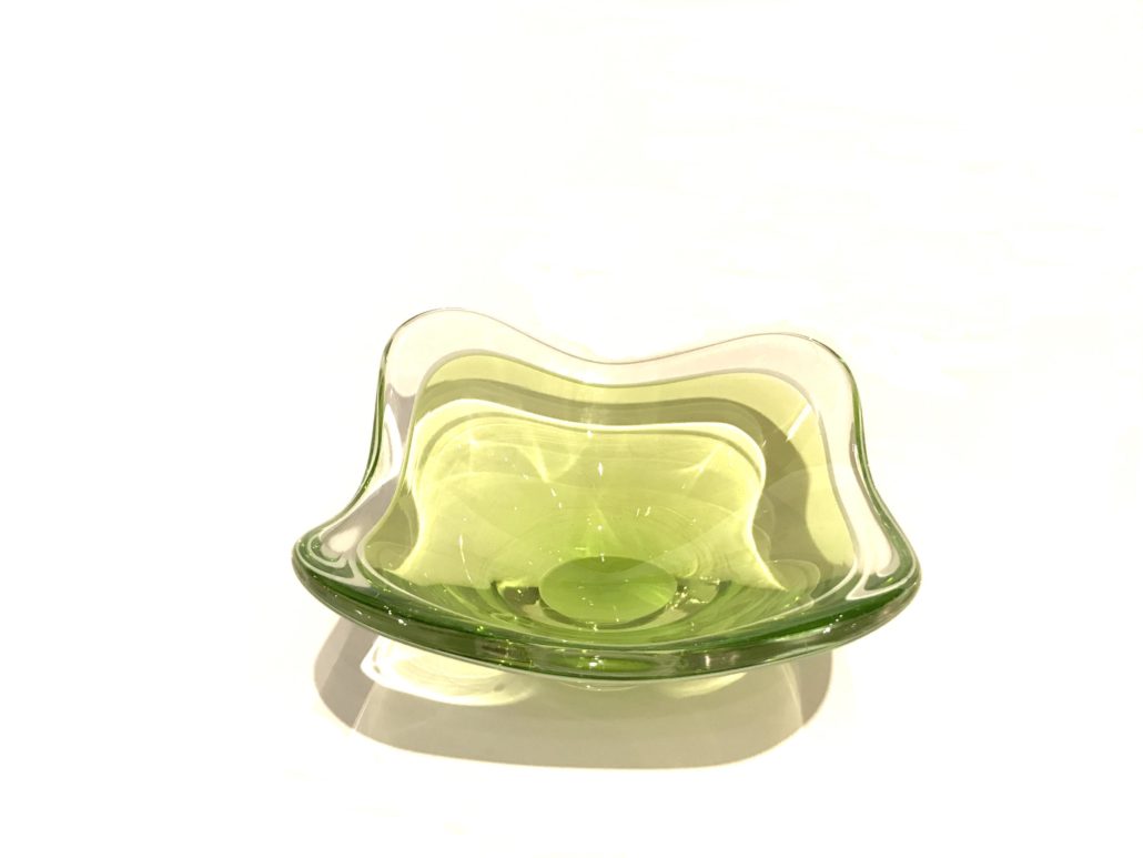 Two Glass Bowls by Paul Kedelv for Flygsfors, 1955 20c Design