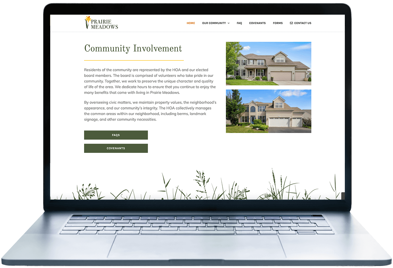 Prairie Meadows HOA  + Branding 20Twenty Design