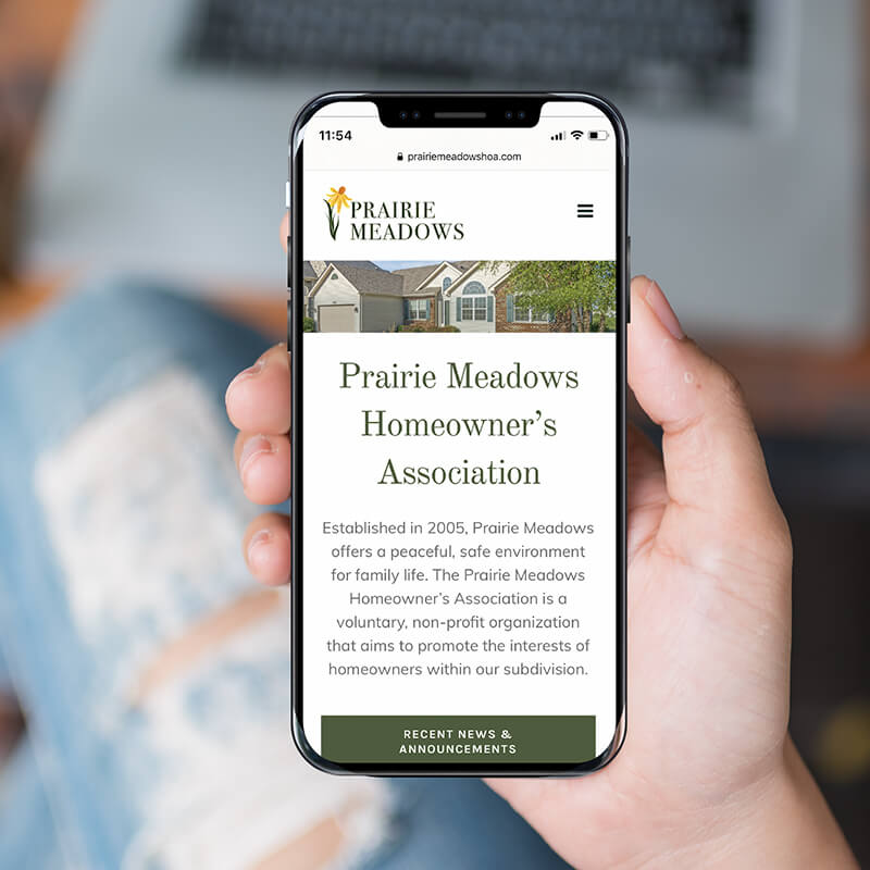 Prairie Meadows HOA  + Branding 20Twenty Design