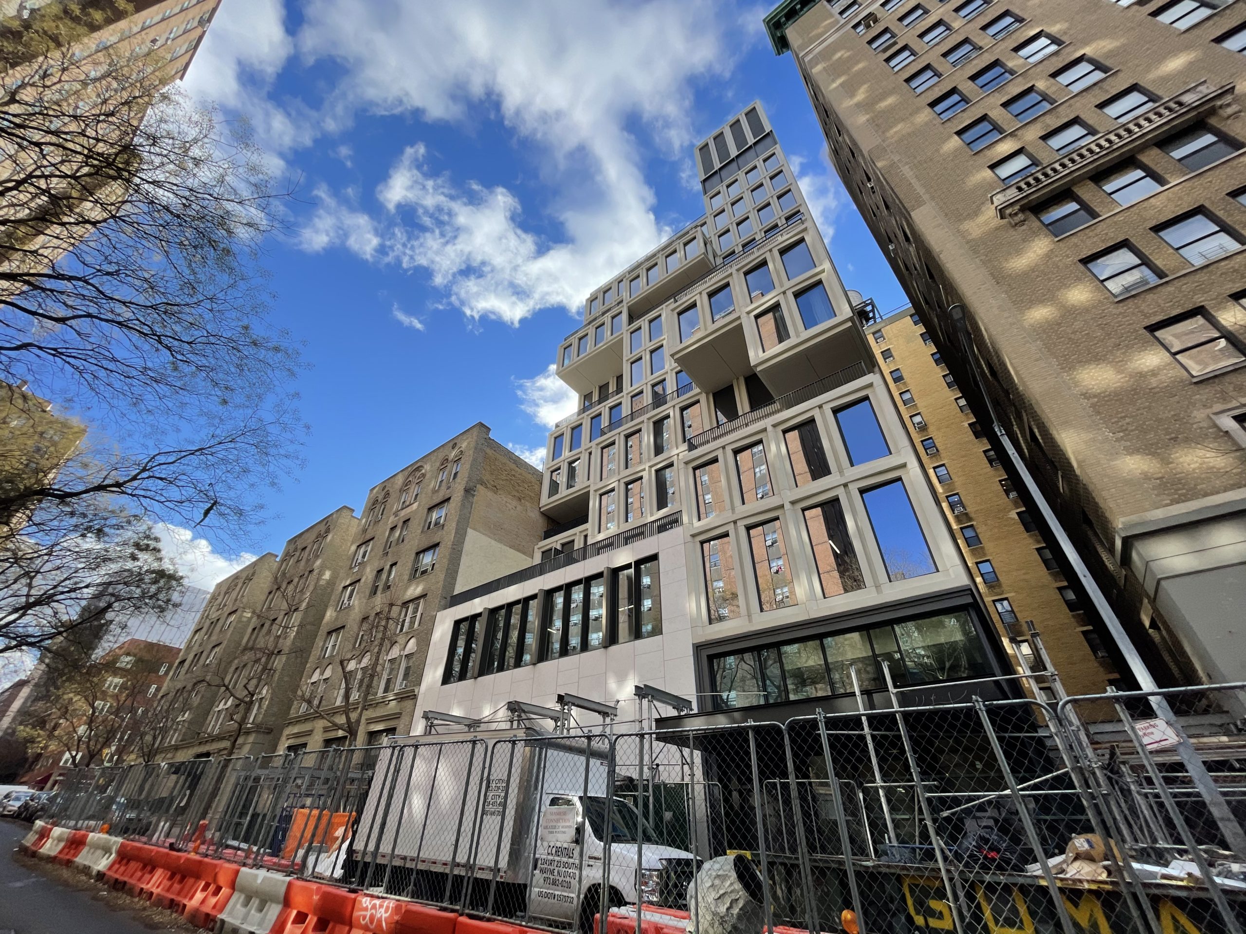 YIMBY 212 West 93rd Street’s Final Exterior Touches Underway On
