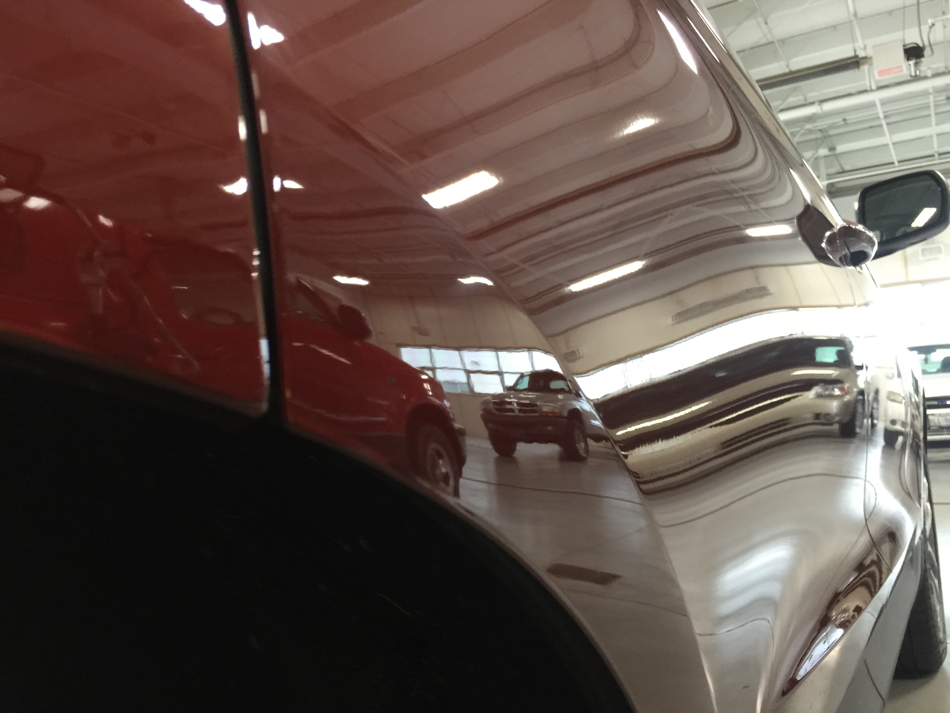 2016 Ford Edge Dent Repair Passenger Rear Door Springfield, IL