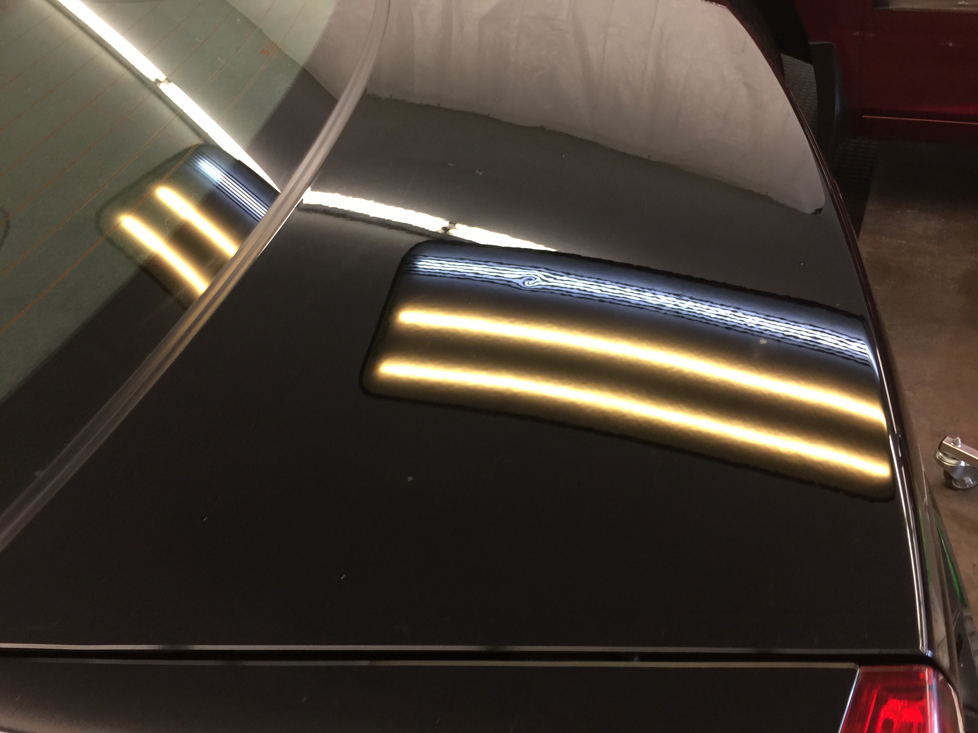 2015 Impala Hail Damage on trunk Springfield, IL Dent Repair