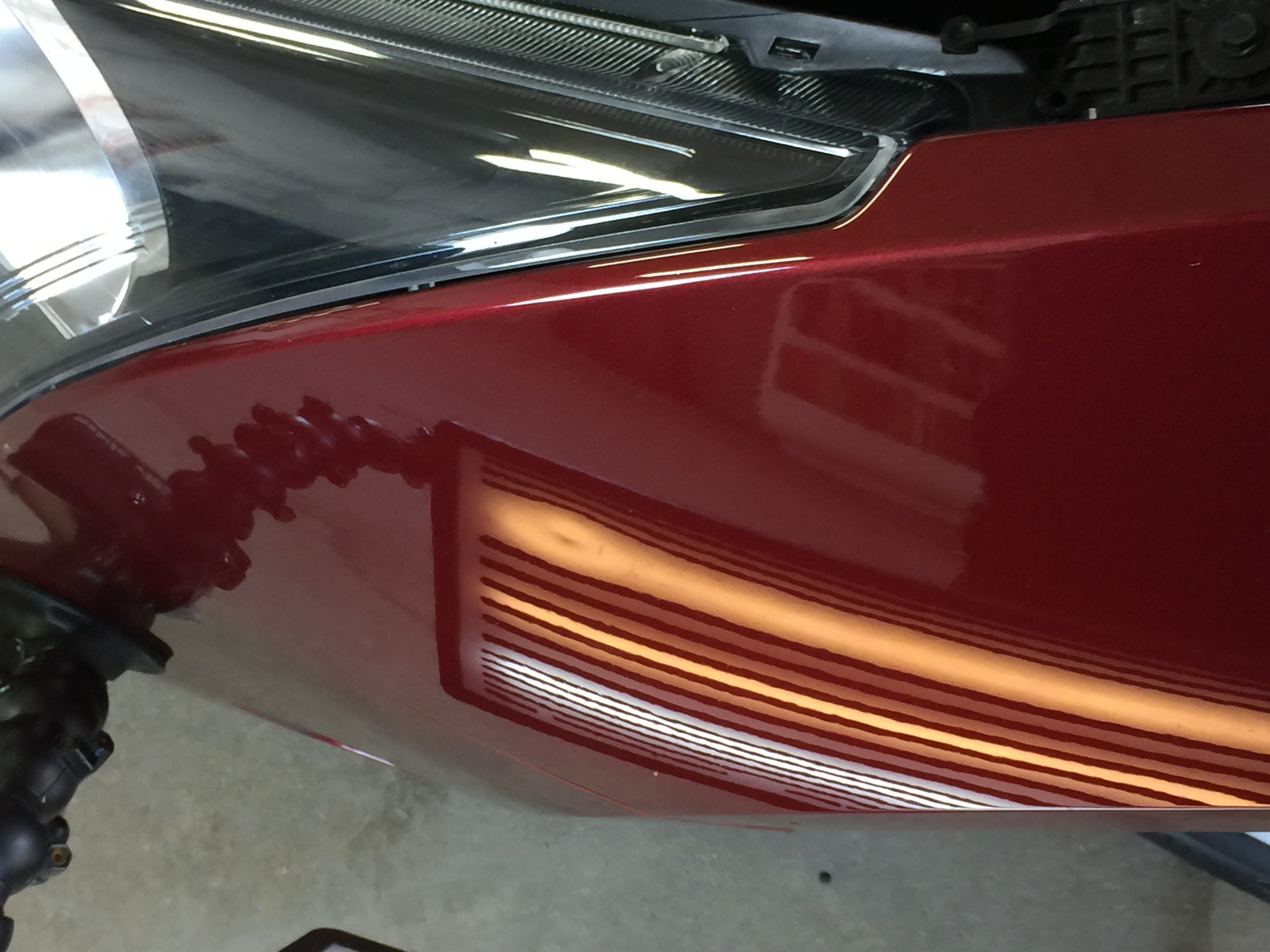 2015 Chevy Cruze Drivers Fender Dent Repair Springfield, IL