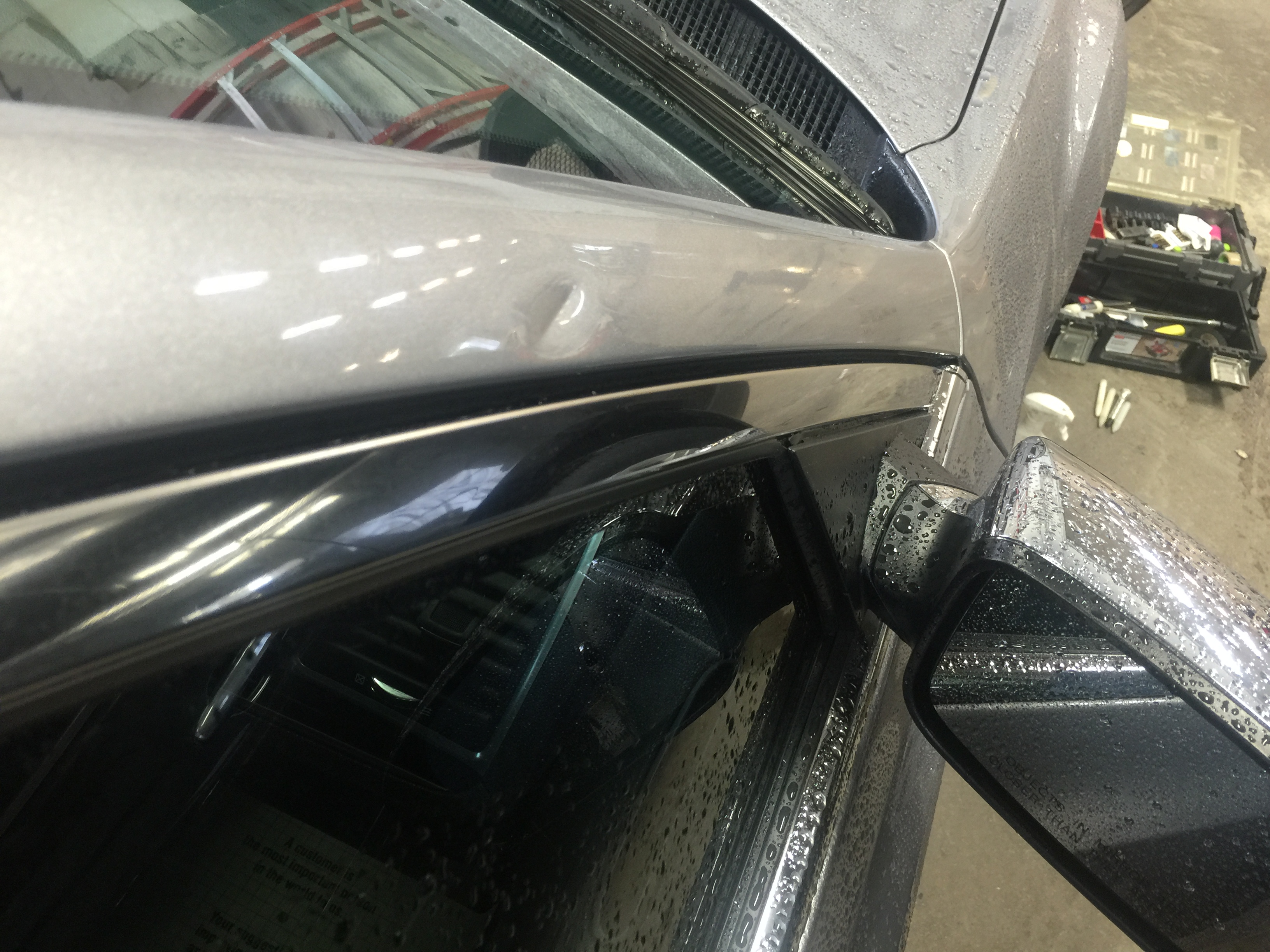 2015 Chrysler 300 Deep Pillar Crease Mobile Dent Removal Springfield, IL Images Paint