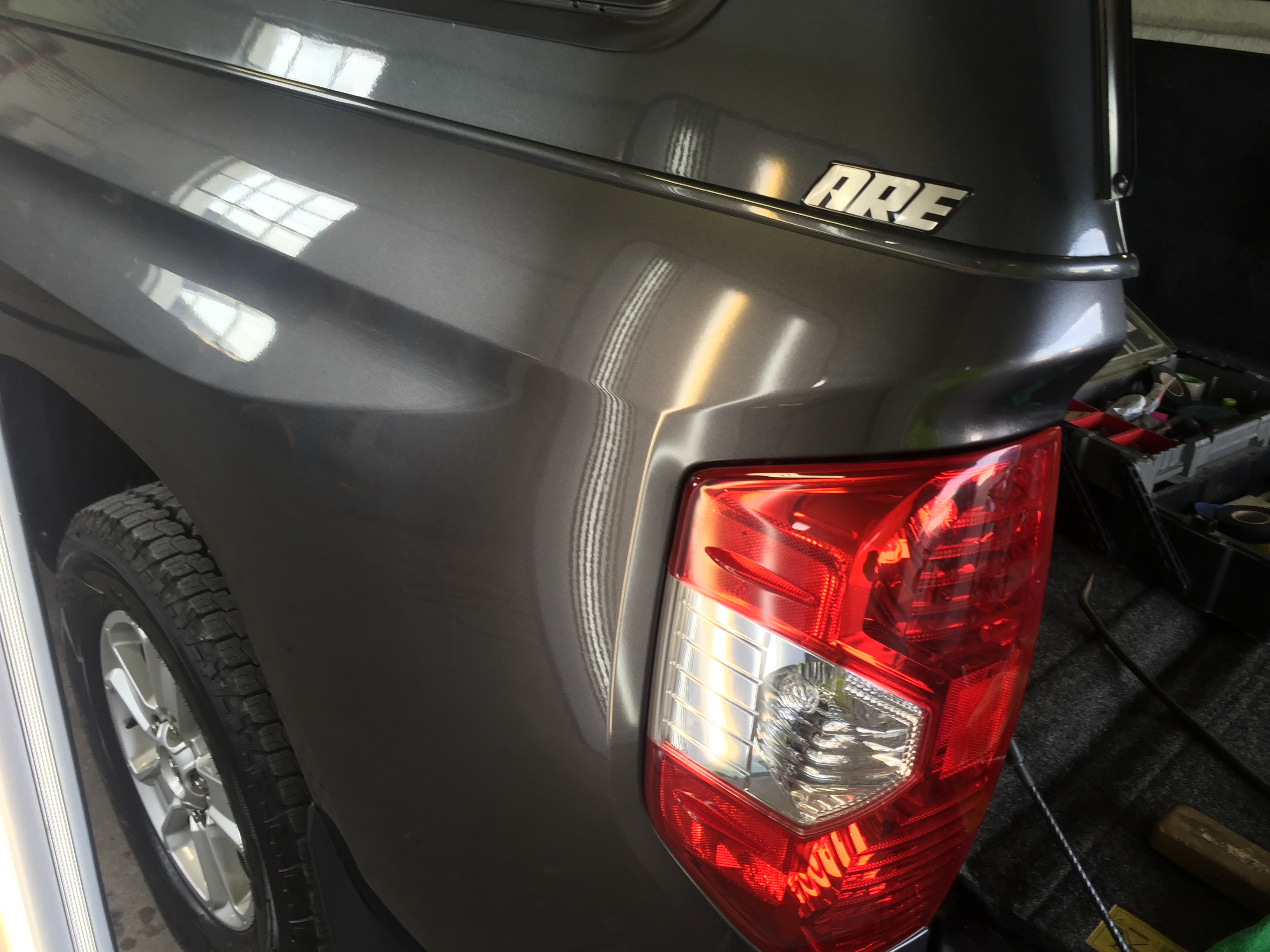 2014 Toyota Tundra Bed Side Dent Removal Springfield, IL