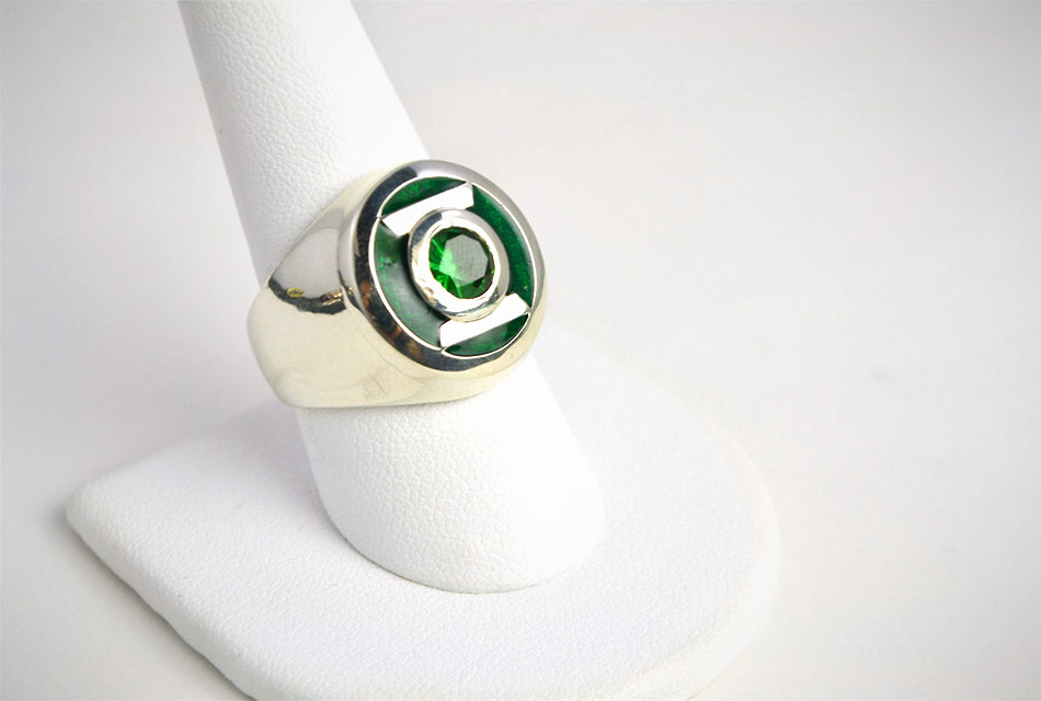 Green Lantern Replica Ring 21 Gents