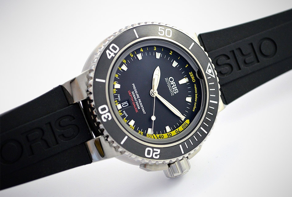 Oris Aquis Depth Gauge Watch 21 Gents
