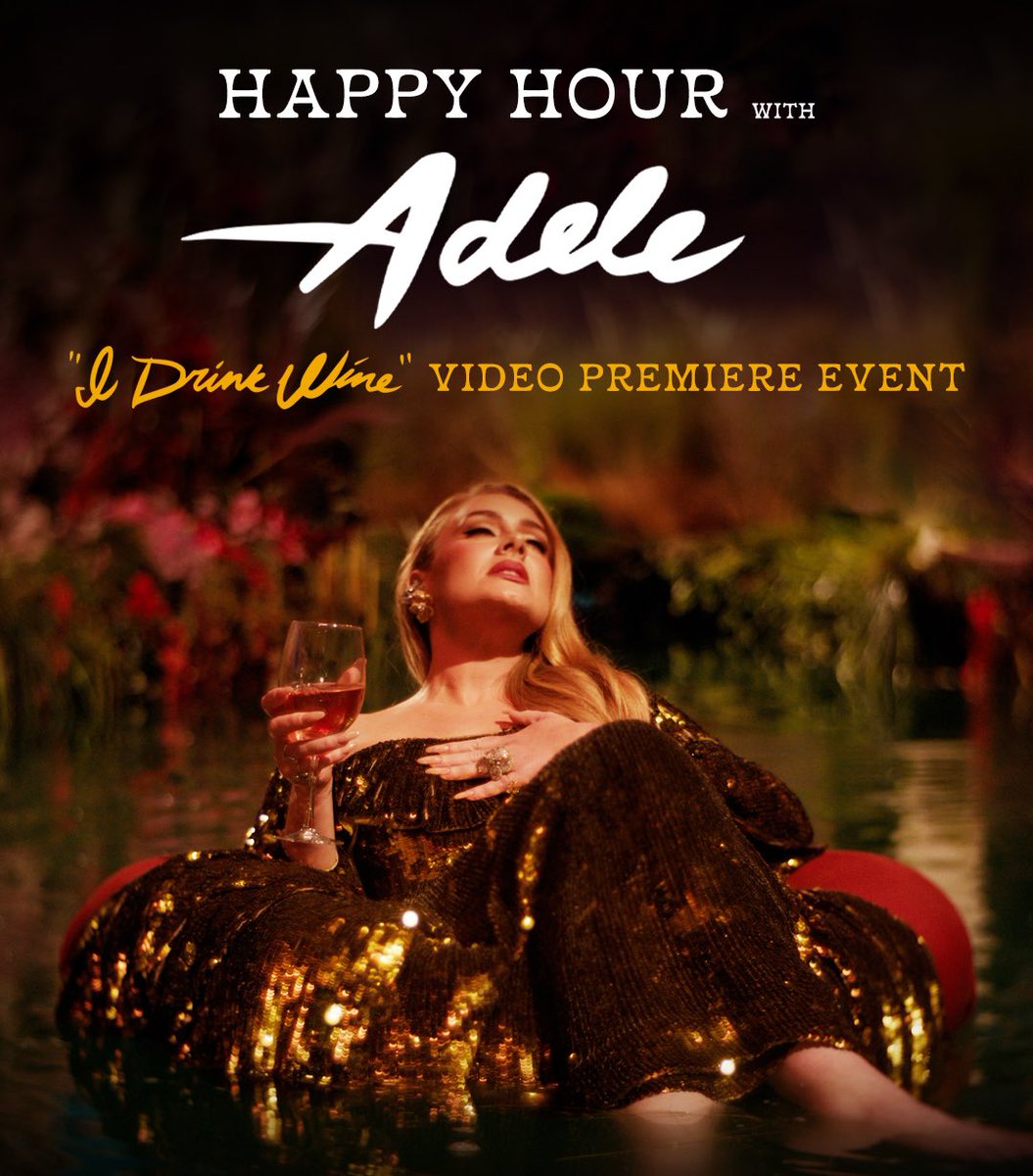 Adele se embriaga de su nuevo single "I Drink Wine" 22 minutos con