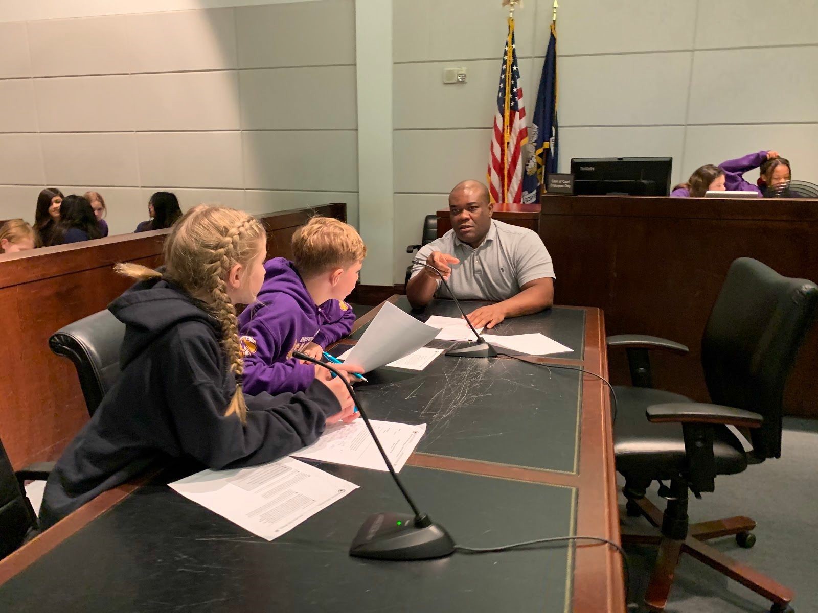 Dutchtown Middle School Students Participate in Mock Trial District