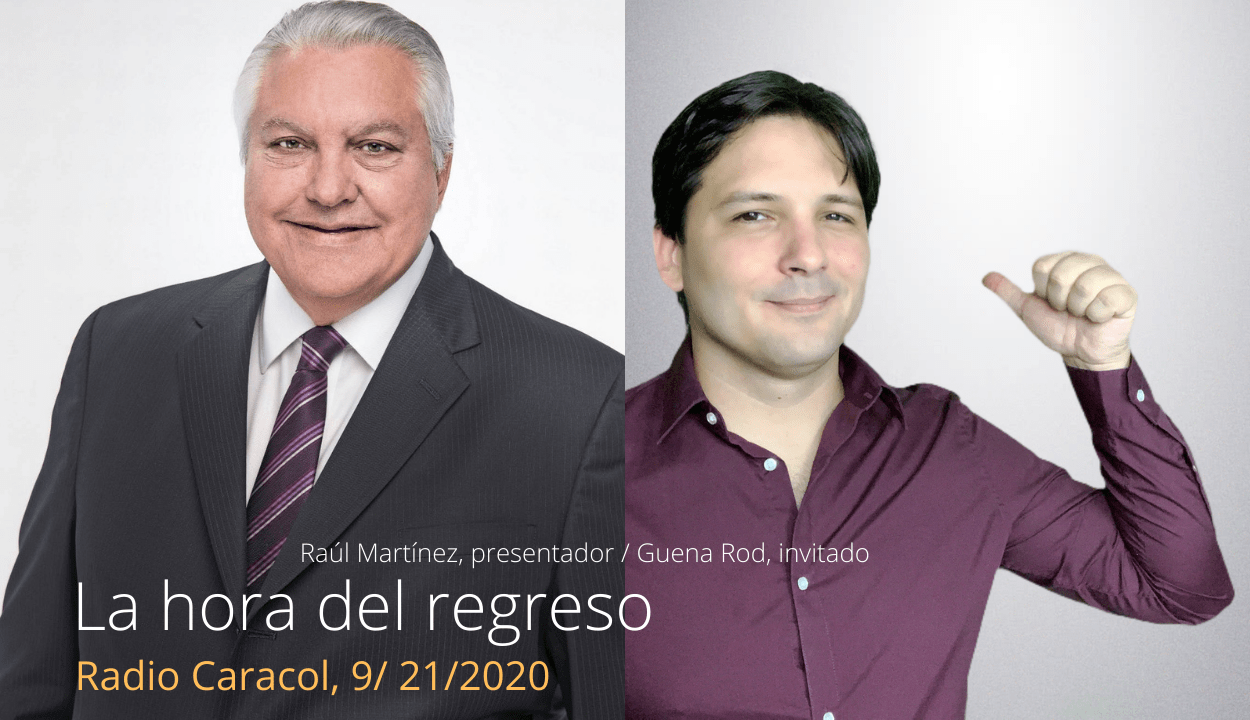 Raúl Martínez, exalcalde de Hialeah conversa con Guena Rod 23 Y