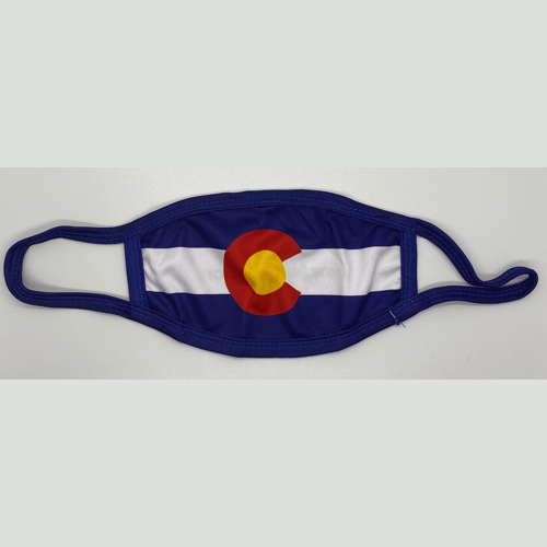 Colorado State Flag Face Mask