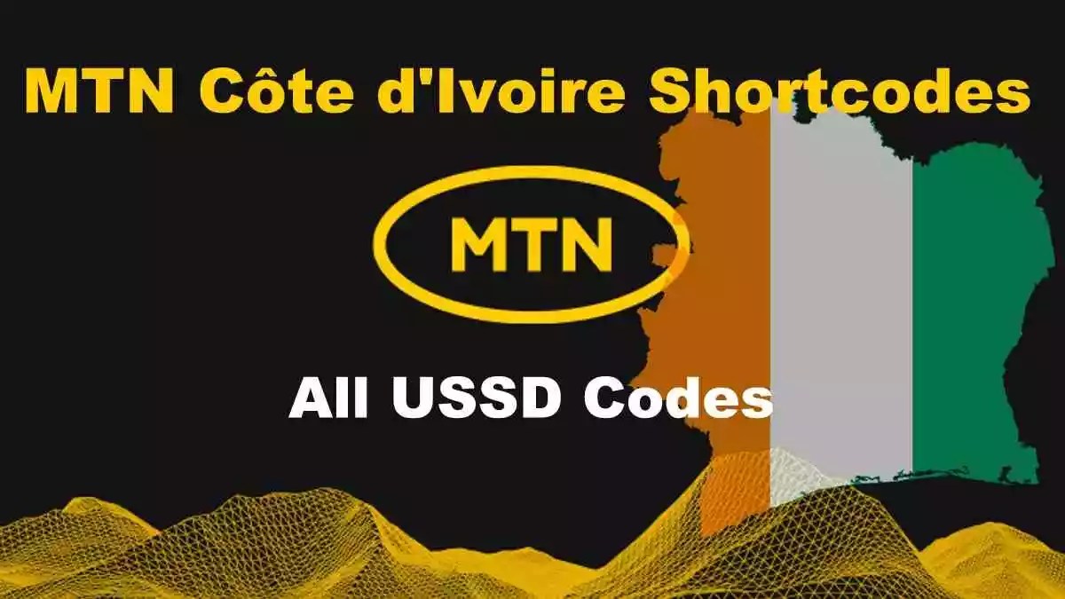 MTN Cote D'Ivoire Shortcodes USSD Codes —