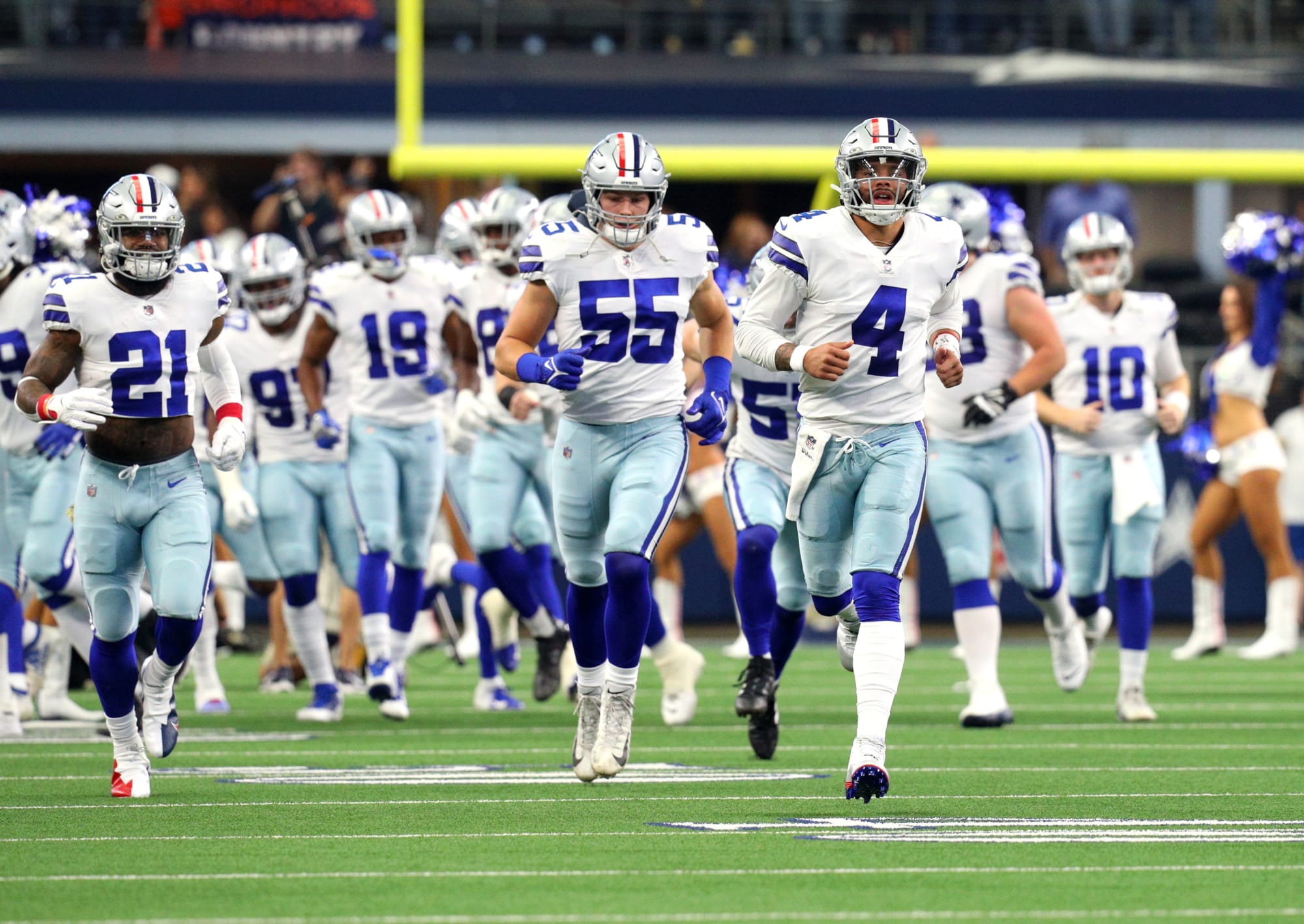 The Dallas Cowboys must keep pace with the NFC...