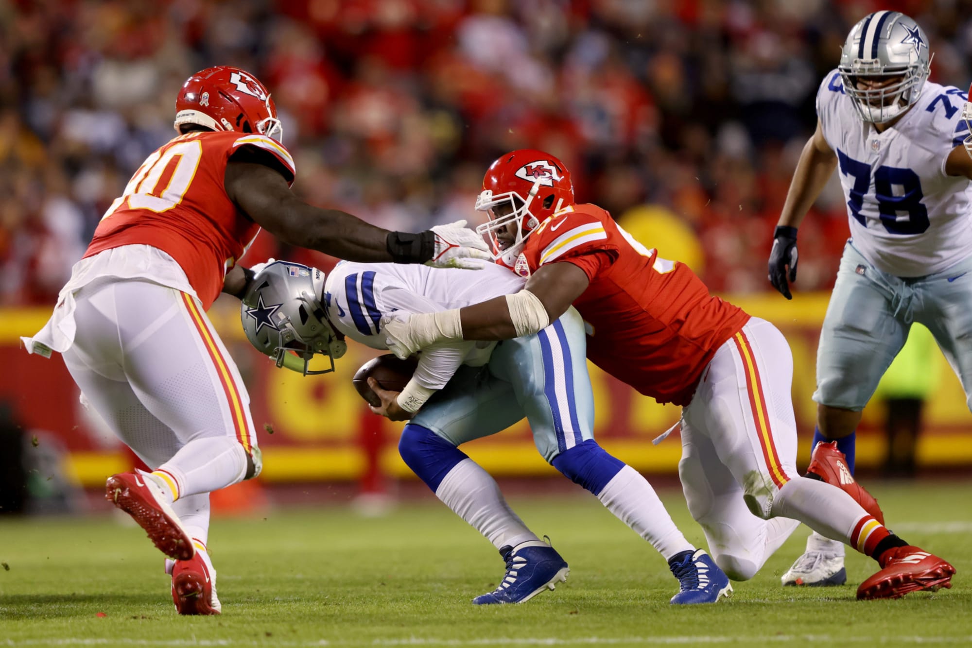 NFL-leading Dallas Cowboys offense sputters, fails...