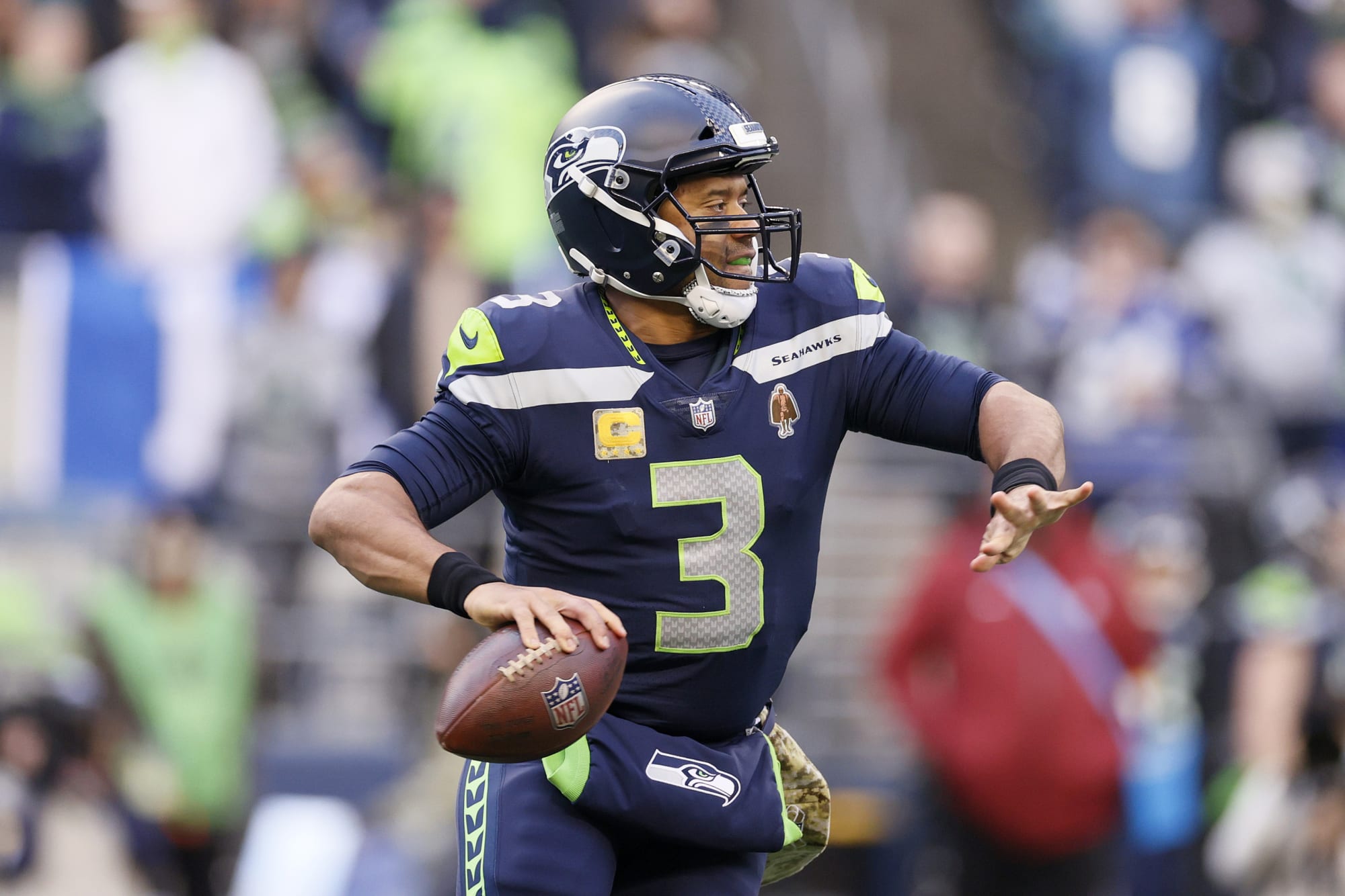 Pete Carroll isn't taking bait on Russell Wilson...