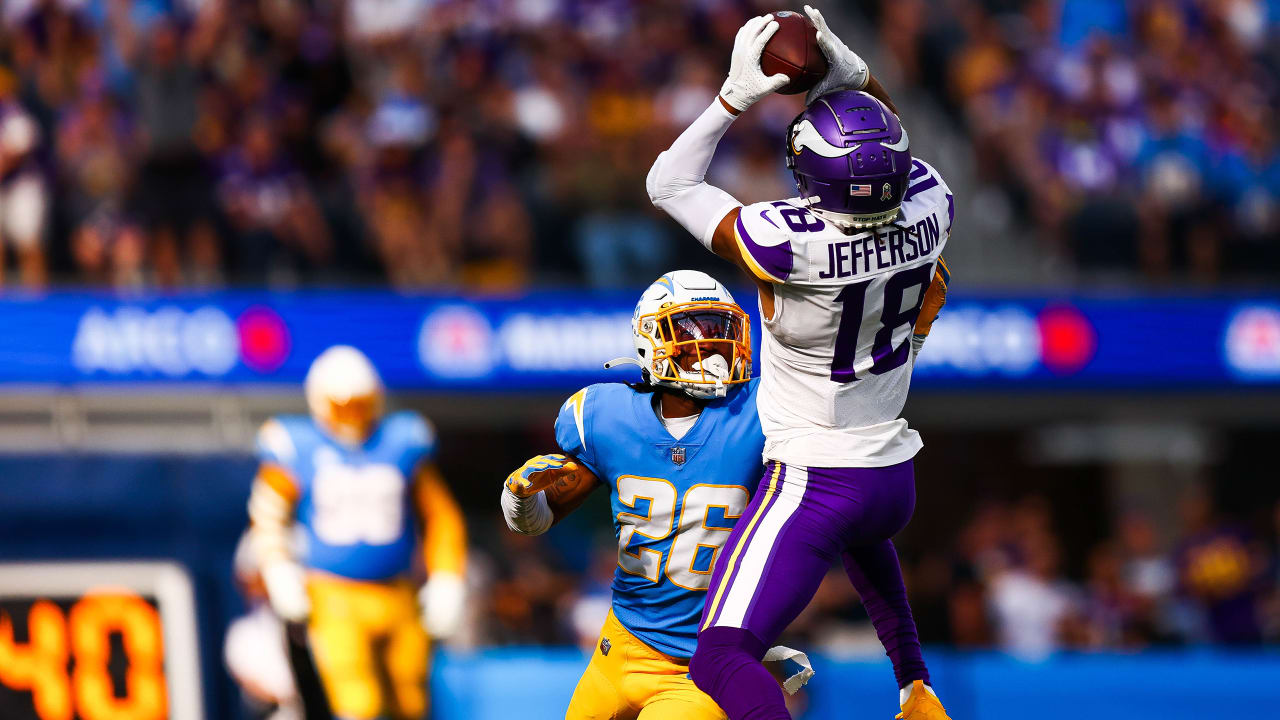 Justin Jefferson Shines in Tinseltown with 143...