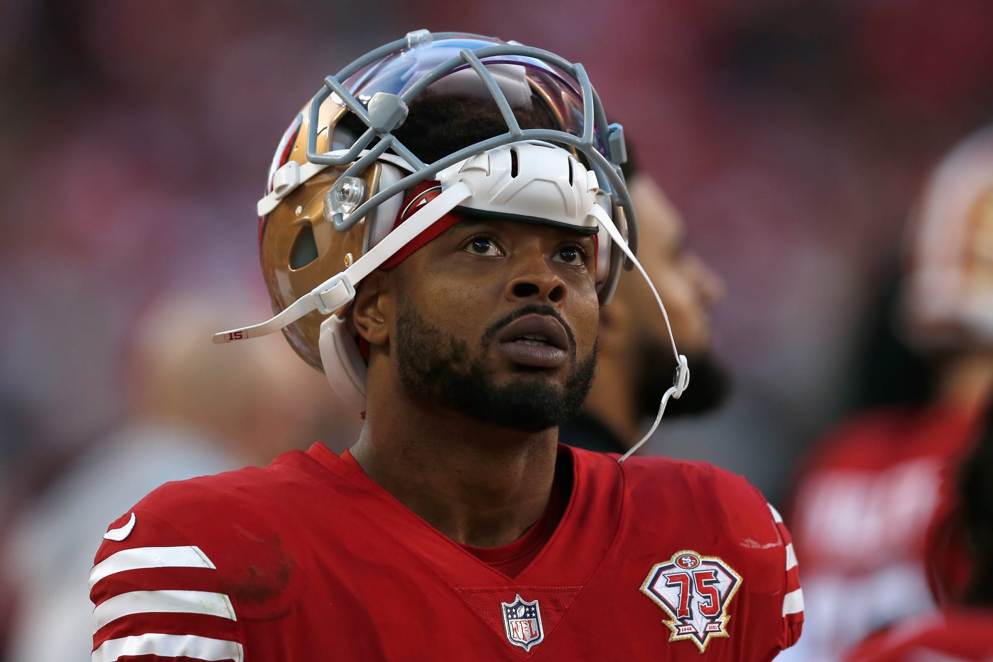 49ers WR Jauan Jennings fined for block on...