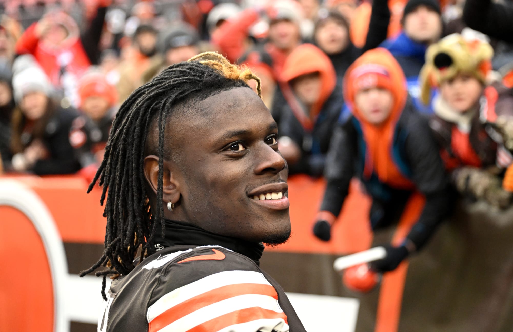 Ian Rapoport fell for David Njoku's...