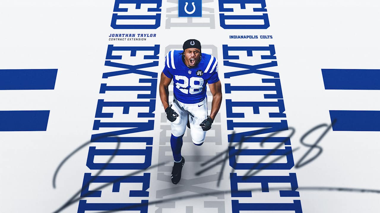 Colts sign RB Jonathan Taylor to contract...