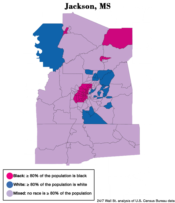 16 Most Segregated Cities in America Page 5 24/7 Wall St.