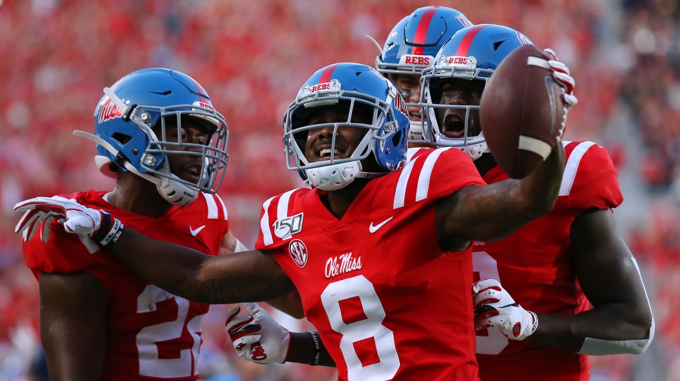 Most Valuable College Football Teams 24/7 Tempo