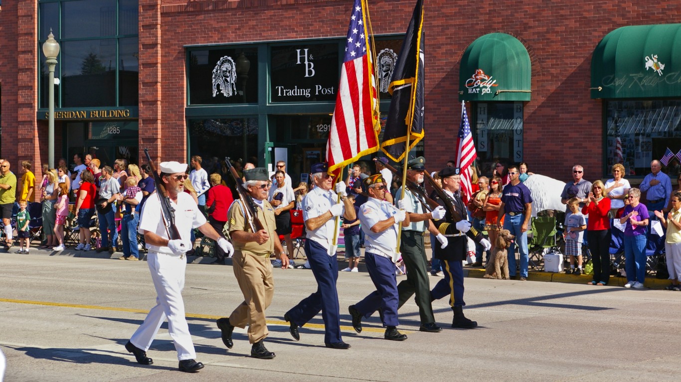 The Town Where the Most Veterans Live in Every State 24/7 Wall St.
