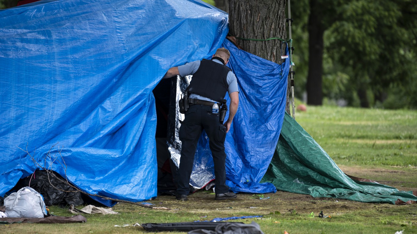 States With the Most Unsheltered Homeless People 24/7 Wall St.