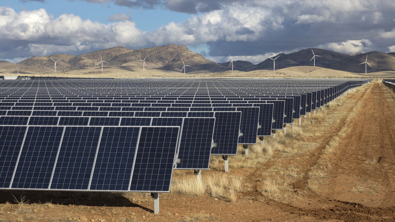 This is How Much Renewable Energy Arizona is Producing 24/7 Wall St.