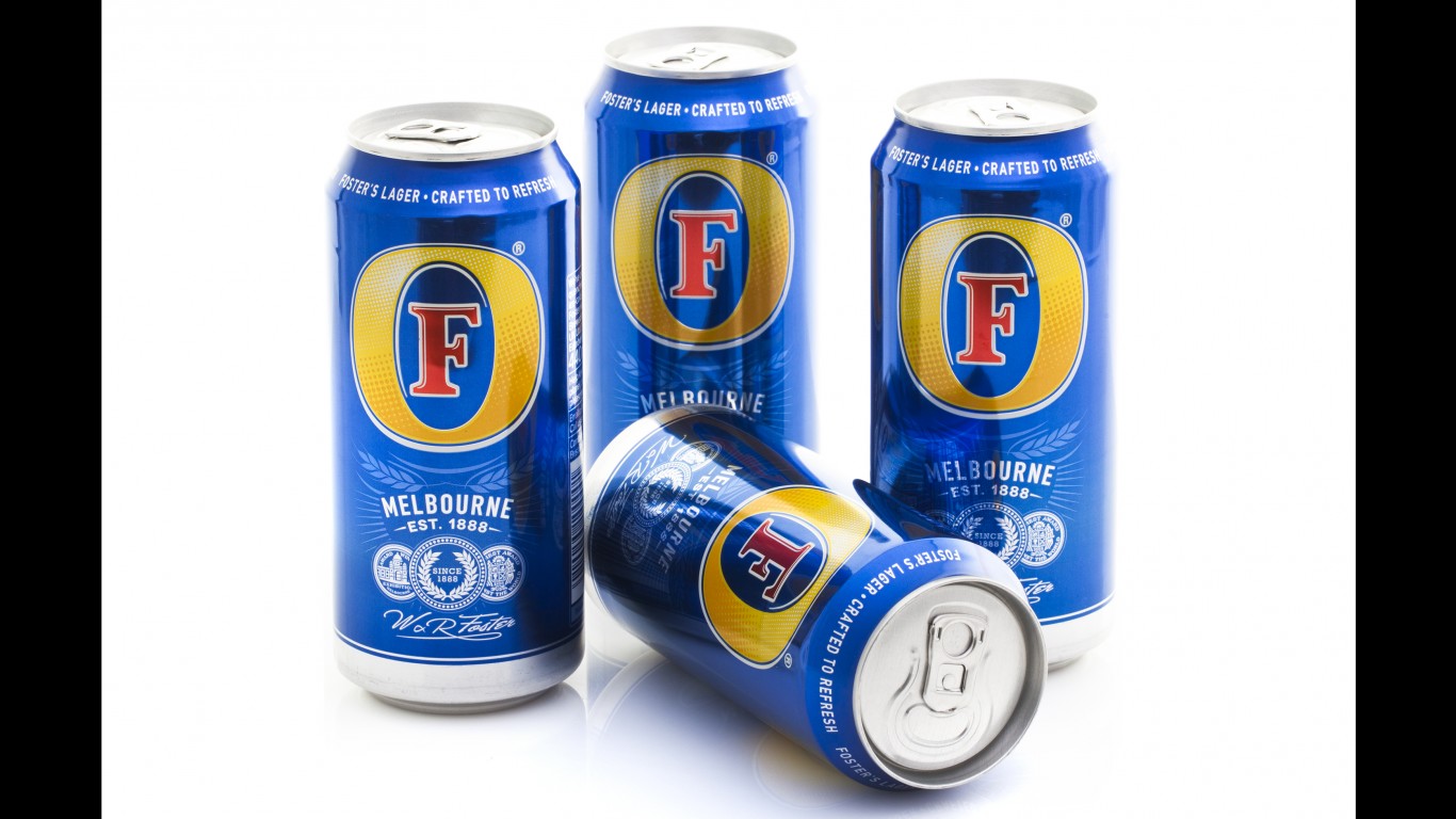 'Imported' Beers That Are Actually Brewed in the US 24/7 Wall St.