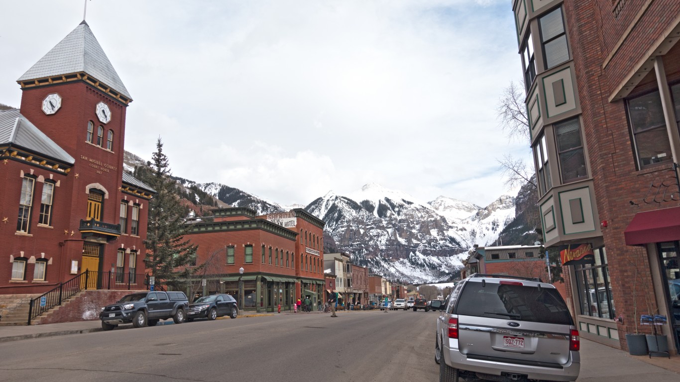 San Miguel County, Colorado is One of the Best Places to Live in the