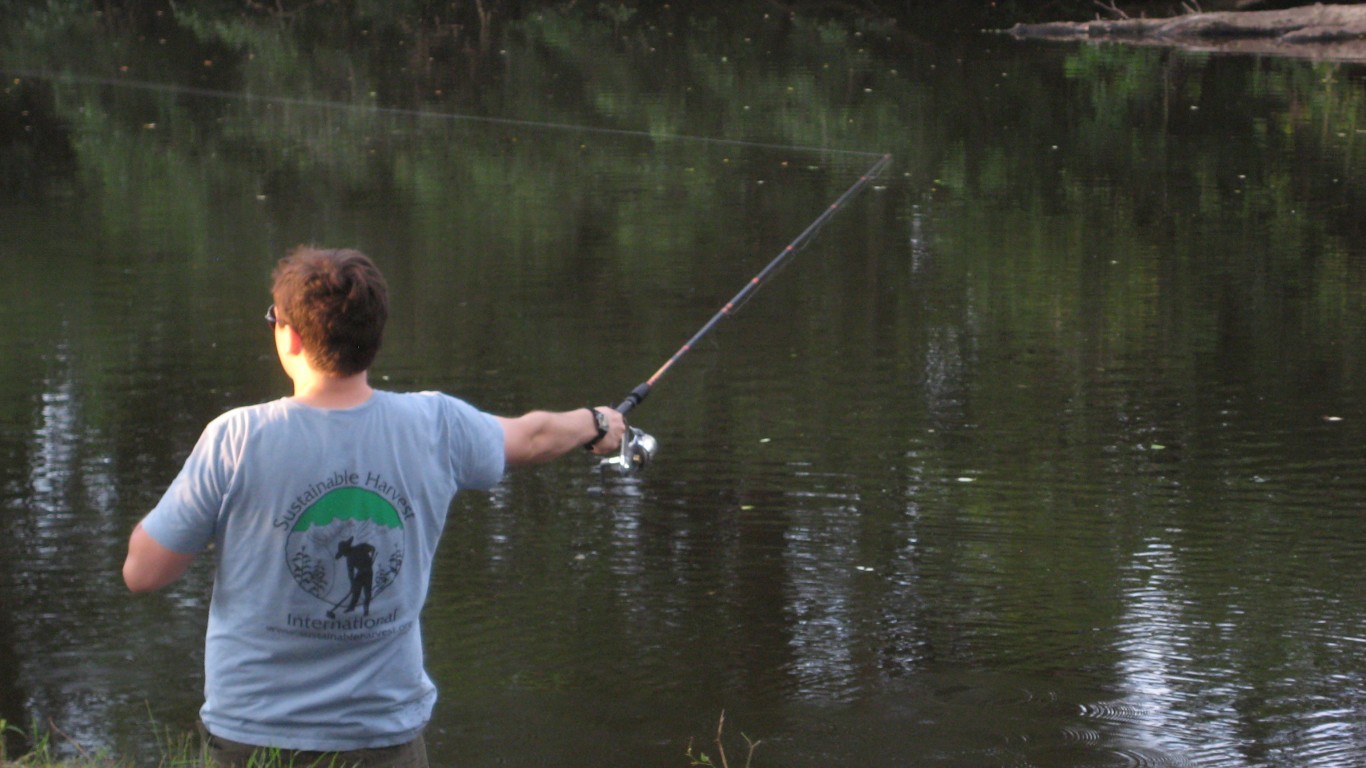 The 25 Best States for Fishing 24/7 Wall St.